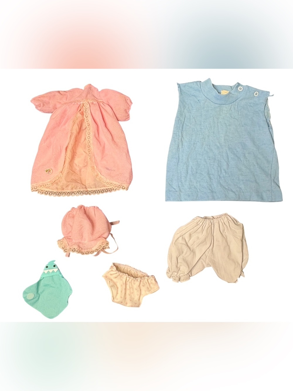 Vintage JCPenney Toteline Baby Outfit Lot